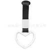 Venta caliente transfronteriza pulsera de hilo para coche anillo de tracción manual en forma de corazón de amor cinturón de remolque de pasta para barra delantera y trasera de coche universal