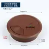 Caja de Conexiones de Plástico ABS Agujero para Cable Tapa Redonda Marrón para Cables de Computadora Tapa para Agujero de Cable de Escritorio de Computadora