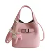 Bolso Cubo Fresco y Dulce Estilo Coreano, Bolso de Hombro Cruzado Versátil y de Moda, Nuevo Modelo 2026, Elegante y Versátil para el Trayecto Diario, Bolso de Mano