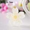 Acessórios de resina de simulação de flor de cerejeira romântica japonesa diy hairpin cream cola capa de telefone material criativo feito à mão