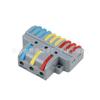 Terminal de Conexión Rápida Pct Conector de Cable Tipo Pulsador Conector de Acoplamiento para Iluminación Pct Conector Dos en Dos