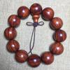 Venta al por mayor de fábrica Zambia sándalo rojo sangre African sándalo rojo lobulado pulsera 108