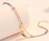 Nova Pulseira de Cintura Pequena de Camada Dupla para Mulheres 2022 Moda Versátil Estilo ins Design de Nicho Pulseira de Contas de Transferência para Mulheres