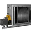 Fabricantes de Ventiladores Centrífugos de Alta Presión Personalizados Venden Htfc (V) Ventiladores Centrífugos a Prueba de Explosión para Lucha contra Incendios con Aspas Curvas hacia Atrás