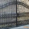 Subei Forjado Estilo Europeo Artesanía Forjada Puerta de Hierro Forjado Patio de Casa Jardín Puerta de Artesanía de Hierro Forjado Puerta Corredera