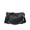 Bolso Cruzado de un Solo Hombro para Mujer, Bolso de Moda de Gran Capacidad Tendencia Multiusos con Correa Tejida, Bolso Esmerilado para Computadora, Artículo de Moda Popular