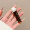 Goma para el Cabello de Alambre de Teléfono de Color Gelatina de Alta Elasticidad para Mujeres, con un Toque de Alta Gama, Estilo Dulce, Cuerda para Cola de Caballo sin Costuras, Accesorio para el Cabello, Goma para el Cabello