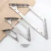 Soporte de Ángulo Multifuncional de Acero Inoxidable Marco de Soporte de Hierro de Ángulo Fijo en Tres Lados Accesorios de Conexión de Soporte de Estante Fijo de 90 Grados Soporte de Ángulo