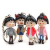 Bufanda de 4 estilos estilo Sakura Wanmei estilo coreano llavero creativo hecho a mano llavero para llave de coche estilo coreano colgante para bolso de pareja
