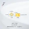[Limpeza de Perdas] Acessórios DIY de Ouro de Areia Vietnamita de Longa Duração Pulseira de Contas com Padrão Geométrico Arco-Íris Esmaltado