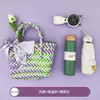 Bolsa tejida empresa de regalos para enviar bienestar al empleado día de la madre día de la enfermera regalo taza térmica ventilador traje de regalo para la mano
