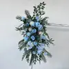 Nuevo Arreglo de Piso Grande para Boda Banquete de Compromiso Flor de Seda Arreglo Floral Decorativo Terminado Pasillo Arte Floral de Boda