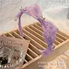 Diadema de encaje estilo coreano para niños, tocado de lazo para niña pequeña, diadema para fotografía de viaje de bebé, pasador de pelo para foto