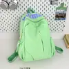 Nova Mochila Ins Coreana de Alta Qualidade, Fresca e Doce, Colorida como Doce, com Letras, para Alunos do Ensino Fundamental, Mochila Leve