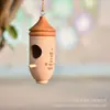 Productos Exteriores Transfronterizos, Artesanías de Madera para Jardín, Comedero para Colibríes, Comedero para Pájaros Colgante, Madera de Haya Ecológica