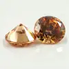 Xingyong Piedra Preciosa Tailandesa Zircón Redondo Anillo de Piedra Suelta Superficie Mayorista Wuzhou Fondo Puntiagudo Aaa Blanco Colorido Artificial Cz Hao Piedra