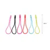 Correa de Muñeca de Silicona Multifuncional de Moda Correa para Colgar Correa para Asa de Bolso de Silicona Etiqueta de Equipaje de Marca Correa con Asa de Colores