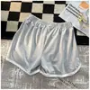Shorts Esportivos de Corrida, Tênis, Pilates, Yoga Fitness de Secagem Rápida, Calças Esportivas, Cruzamento de Fronteira Amazon Temu