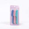 Mofu Cuchillo Plegable para Cejas Cuchillo para Rasurar Cejas para Mujer Paquete de 3 Rasurado de Cejas Maquillador para Principiantes