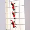 Paracaídas Navideño Transfronterizo con Relleno de Algodón Paracaídas de Papá Noel Decoración de Ambiente Navideño para Supermercado y Hogar Adorno Colgante