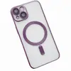 Nova Capa de Telefone Magnética Galvanizada iPhone 17 16 Transfronteiriça 12 Película para Lente 14 Pro Compatível 15 Transparente 17 Air