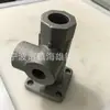 Fundición de Acero Inoxidable Fundición de Precisión Piezas de Acero Fundición Fabricantes de Acero Fundido de Tres Vías Suministro Proceso de Arena Recubierta de Vidrio de Agua