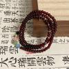 Estilo Xiaohongshu novo estilo retro chinês pulseira trançada com contas estilo artístico de nicho estilo Zen estilo requintado joia de mão