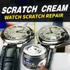 Cera Kineshinex para reparar rayones de reloj, pulido para correas de reloj, acero inoxidable color plata metálico y marcos de teléfonos móviles