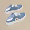 Zapatos de Verano para Mujer 2026 Temperamento Modernos Transpirables Sandalias de Suela Gruesa Zapatos Casuales de Plataforma Versátiles Antideslizantes Blancos de Suela Gruesa