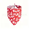 E-commerce Transfronteiriço Produtos para Pets Lenço Triangular Lenço Triangular de Natal para Pets Bavete Decoração para Pets