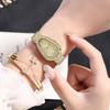 Reloj de pulsera para niña más vendido de comercio exterior reloj creativo de serpiente reloj de moda para mujer con diamantes completos reloj de cuarzo una generación de cabello