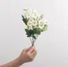 Combinación de Flores Artificiales Blancas Magnolia Phalaenopsis Rosa Diente de León Decoración Escénica de Boda Material de Flor Artificial Fabricante
