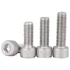 Tornillos y Pernos de Acero Inoxidable 201 con Cabeza Cilíndrica y Dado Hexagonal, Todas las Especificaciones en Stock, Entrega Rápida, Calidad Estable