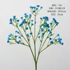 Flores Artificiales de Gipsófila, Ramo de Boda, Flores Falsas Suaves de Plástico para Sostener en la Mano de la Novia, Decoración de Interiores, Accesorios para Fotografía, Flores Falsas