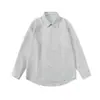 Yidao Vintage 2026 Outono Novo Japonês Retrô High-End Estilo Old Money Ombro Reto Solta Linho Manga Longa Camisa