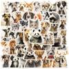 50 pegatinas de graffiti de animales de peluche fritos de dibujos animados para guitarra, cuaderno, equipaje, pegatinas impermeables DIY, venta al por mayor transfronteriza