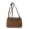 2026 Bolso Cuadrado Pequeño de Moda Casual Elegante para Mujer Bolso de Hombro Único Cruzado Diseño de Nicho Bolso de Moda