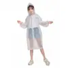 Impermeable infantil no desechable de EVA para jardín de infantes y estudiantes de primaria, niños y niñas, poncho para exteriores, venta al por mayor