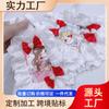 Vestido para Perro de Cuerpo Pequeño Hecho a Mano Lindo Dibujo Animado Ositos de Peluche Marzis Verano Vestido Pequeño de Tirantes