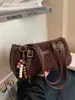 Bolso Retro de Gama Alta Coreano para Mujer 2025 Nueva Moda Bolso Versátil de Axila para el Trabajo y los Viajes Bolso Hombro Baguette