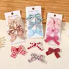 Set de Pasadores de Lazo para Niñas Transfronterizo Bordado Hecho a Mano Pinza de Pato Todo Incluido Accesorios para el Cabello Amazon Tocado 5205