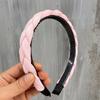 Coreano Novo Macaron Candy Color Cross Twist Faixa de Cabelo Doce Bonito Menina Estilo Headband Moda Acessórios para o Cabelo