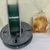 Máquina de Amarração Automática Laço Verde Pão Doce Doce Sobremesa Pirulito Saco de Embalagem Selagem Laço