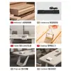 Mesa de Conferência Grande com Pintura Eletrostática Mesa Longa Simples Moderna Mesa de Recepção de Negociação para Sala de Conferência Conjunto de Mesa e Cadeiras Cadeiras de Reunião