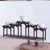 Soporte de Exhibición de Mesa de Postres Estilo Chino, Bandeja de Mesa para Compromiso y Boda, Estante Decorativo, Decoración de Boda, Soporte para Pasteles de Hora del Té