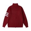 Cárdigan de Punto Rayado para Otoño e Invierno de Aliexpress Transfronterizo Suéter Chaqueta Estilo Perezoso para Hombre Capa Interior Holgada