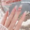 50 Manicura Planos de Fondo Marquise Zirconia Joyería 5A Super Destello Mini Chapado Micro-Zirconio Popular Espiga de Trigo Uña Diamantes de Forma Especial