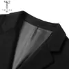 Fabricante Personalizado Lana de Oveja para Hombre Abrigo de Lana Otoño e Invierno Moda Abrigo Corto de Lana Traje de Lana Holgado