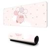 Mouse Pad Kirby Extra Grande Meninas Fofo Gaming Teclado Mouse Pad Rosa Grande Almofada de Mesa de Escritório