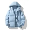 Casaco de algodão acolchoado para casal, masculino, inverno, solto, casual, com capuz, para todos os tipos de combinações, casaco de algodão acolchoado quente e espesso para homens